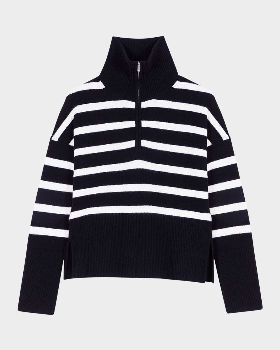 Marinea Striped Cashmere Sweater